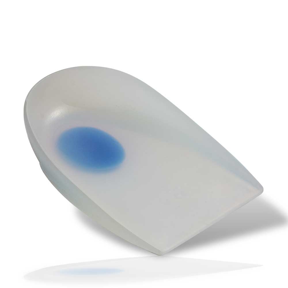 4W102 Silikon-Fersenkissen mit asymmetrischem Fersensporneinsatz
